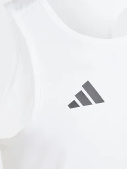 Blanc - Débardeur adidas Team pour enfant