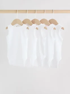 Blanc - débardeur Bodies pour Bébé