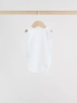 Blanc - débardeur Bodies pour Bébé