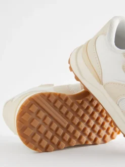 Blanc - Elastic Lace Fermeture par contact Trainers