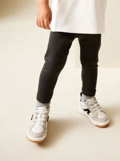 Blanc - Ensemble Manches courtes  100% coton - T-shirt et Leggings (3mths-7yrs)