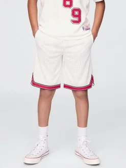 Blanc - Gap 8.5 Short à enfiler en maille Inch (4-13ans)