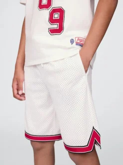 Blanc - Gap 8.5 Short à enfiler en maille Inch (4-13ans)