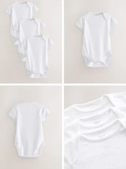 Blanc - Lot de 3 bodys Kind To Skin bébé