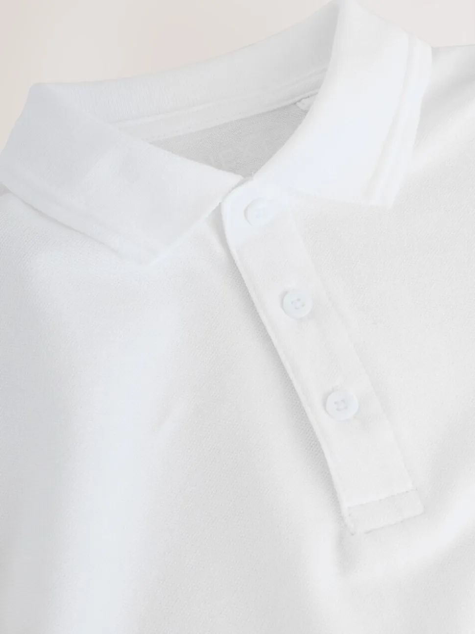 Blanc - Lot de 5 chemises à manches courtes Coupe ajustée en coton pour l’école (3-16ans)