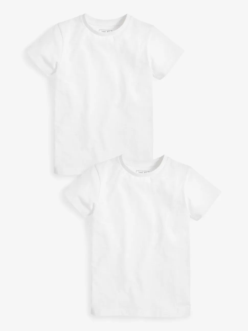Blanc - Lot de 2 T-shirts à manches courtes (3-16ans)