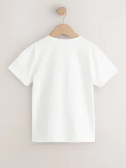 Blanc - Lot de 3 T-shirts à manches courtes (3-16ans)