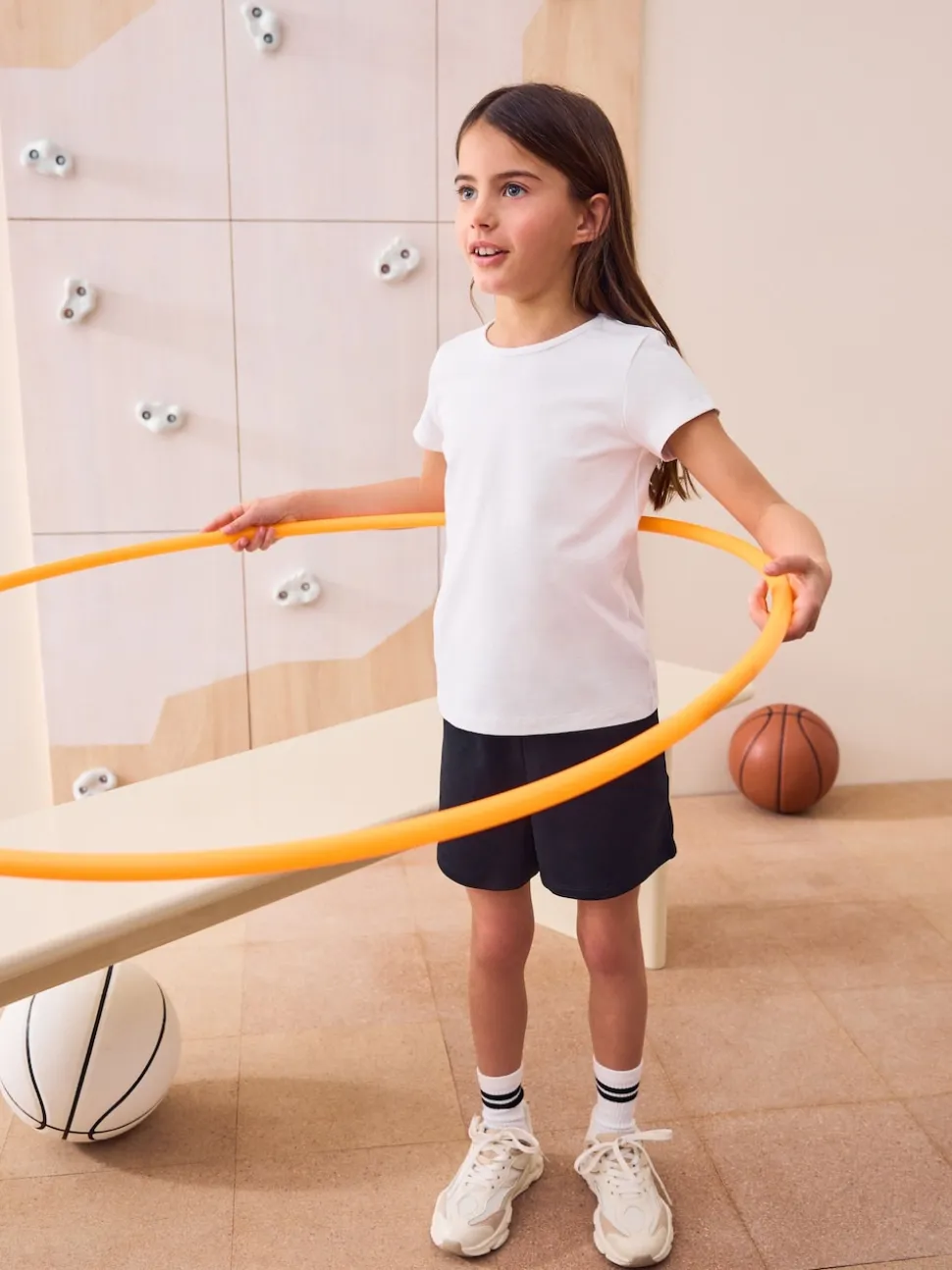 Blanc - Lot de 2 t-shirts d’école de sport 100% coton (3-16ans)