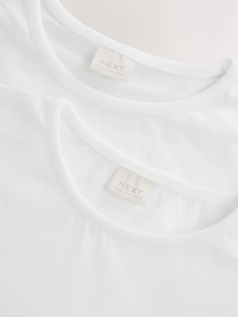 Blanc - Lot de 2 t-shirts d’école de sport 100% coton (3-16ans)