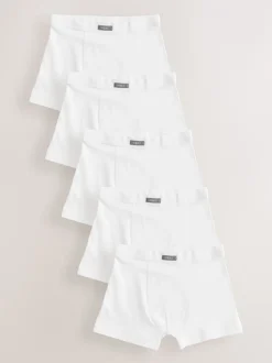 Blanc - Maillot de bain à ceinture souple 5 Pack (1.5-16ans)