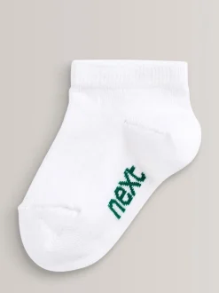 Blanc - Paquet de chaussettes de sport en coton riche 7