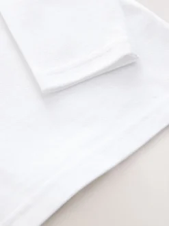 Blanc - Polo à manches longues pour l'école, lot de 2 (3-16ans)