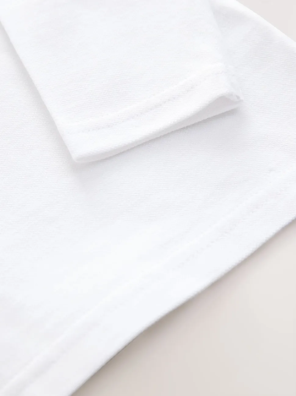 Blanc - Polo à manches longues pour l'école, lot de 2 (3-16ans)