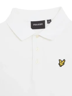 Blanc - Polo Lyle & Scott classique pour garçon