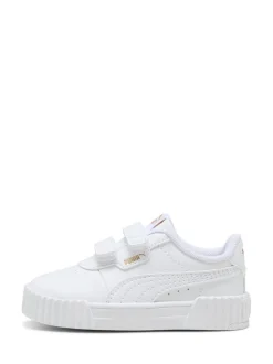 Blanc - Puma Toddlers Carina 3.0 Baskets