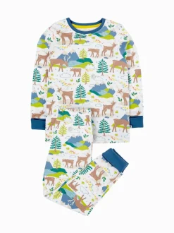 Blanc - Pyjamas Frugi Noël Sundown
