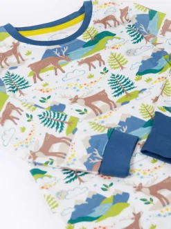 Blanc - Pyjamas Frugi Noël Sundown