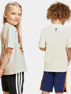 Blanc - T-shirt adidas Disney Mickey Mouse pour petits enfants