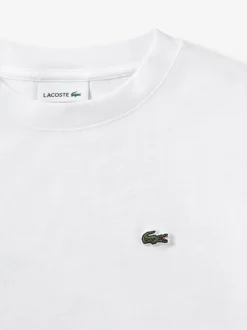 Blanc - T-shirt Lacoste Core à logo