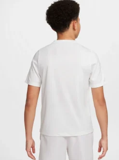 Blanc - T-shirt Manche courte Nike Dri-FIT