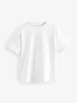 Blanc - T-shirt Manches courtes (3-16ans)