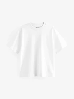 Blanc - T-shirt Manches courtes (3-16ans)
