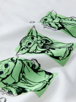 Blanc - T-shirt Mandalorian à manches courtes (3-16ans)