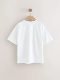 Blanc - T-shirt SpongeBob (3-16ans)