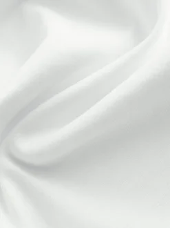 Blanc - T-shirt uni Manches courtes (3mths-7yrs)