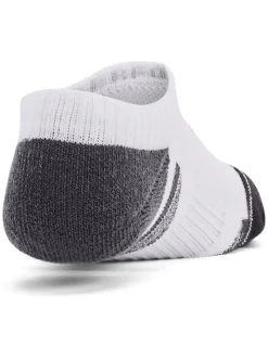 Blanc - Under Armour Junior Performance Tech Socks 3 Pack