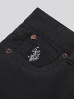 Blanc - U.S. Polo Assn. Pantalon Core 5 poches
