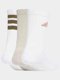 Blanc chromé - Lot de chaussettes à logo adidas 3
