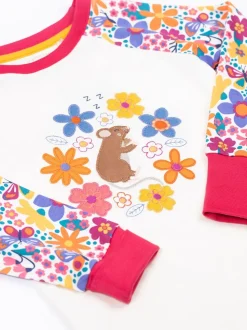 Blanc craie - Pyjama Frugi Jamie Jim Jams