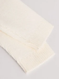 Blanc en maille - Cardigan Bébé