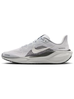 Blanc et gris - Nike Youth Air Zoom Pegasus 41 Running Trainers