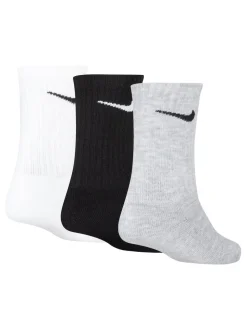 Blanc gris noir - Nike Chaussettes Lot Little Kids 3