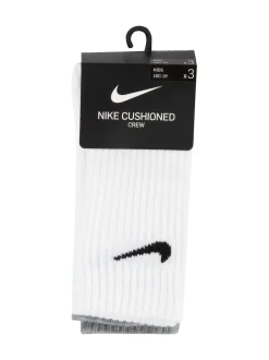 Blanc gris noir - Nike Chaussettes Lot Little Kids 3