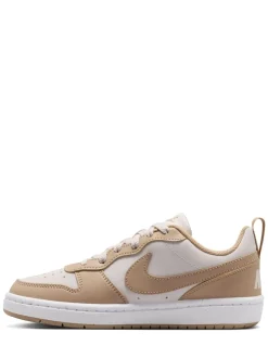 Blanc naturel - Baskets basses Nike Youth Court Borough