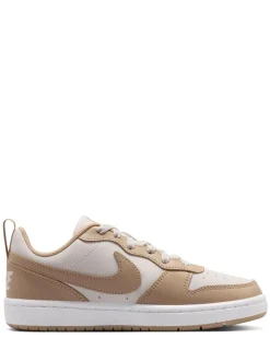 Blanc naturel - Baskets basses Nike Youth Court Borough