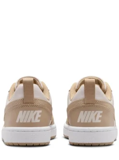 Blanc naturel - Baskets basses Nike Youth Court Borough