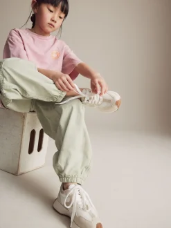 Blanc neutre - Baskets épaisses Dentelle-up