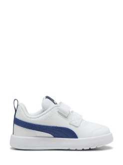 Blanc éteint - Baskets Puma Courtflex V3 bébé unisexe