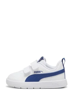 Blanc éteint - Baskets Puma Courtflex V3 bébé unisexe