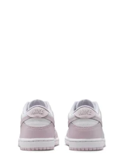 Blanc violet clair - Nike Junior Dunk Low Trainers