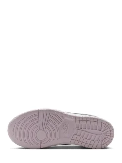 Blanc violet clair - Nike Junior Dunk Low Trainers