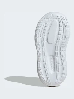 Blanc/aqua - adidas Baskets Runfalcon 5 Easy On bébé à velcro