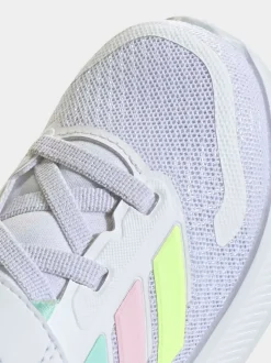 Blanc/aqua - adidas Baskets Runfalcon 5 Easy On bébé à velcro