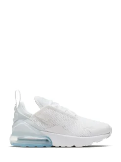 Blanc/aqua - Nike Junior Air Max 270 Trainers