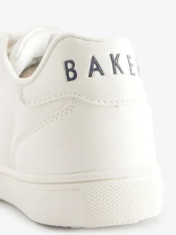 Blanc/Bleu - Baskets à ruban de marque Baker by Ted Baker garçon