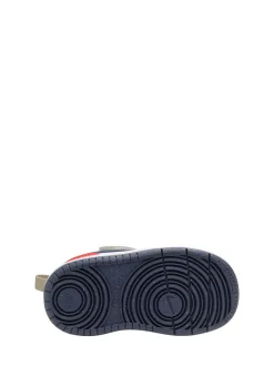 Blanc/bleu/rouge - Baskets Nike Infant Court Borough Low Recraft